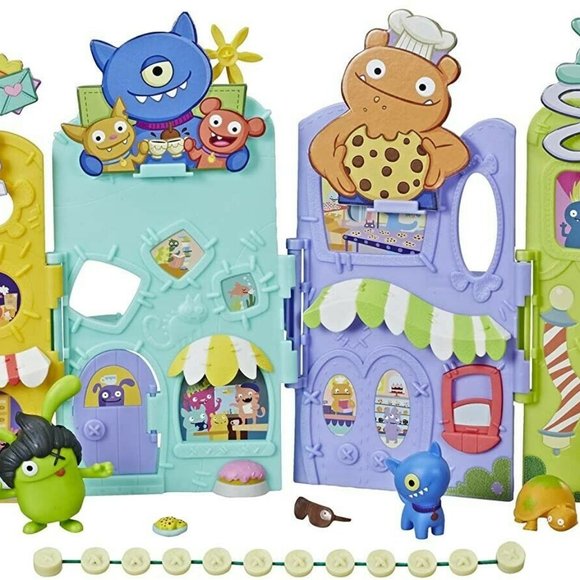 UglyDolls Uglyville Unfolded Main Street Playset - Picture 1 of 7